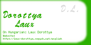 dorottya laux business card